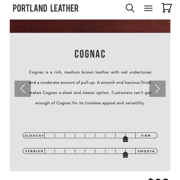 Portland Leather basic belt bag in cognac. Excellent used condition! - Picture 12 of 12